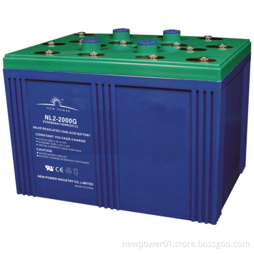 2V2000ah AGM/Gel Lead Acid Battery for UPS (NL2-2000G)
